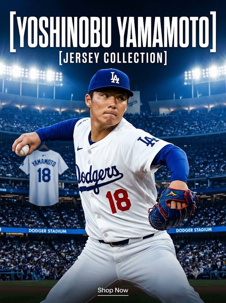 Yoshinobu Yamamoto Baseball Shirt