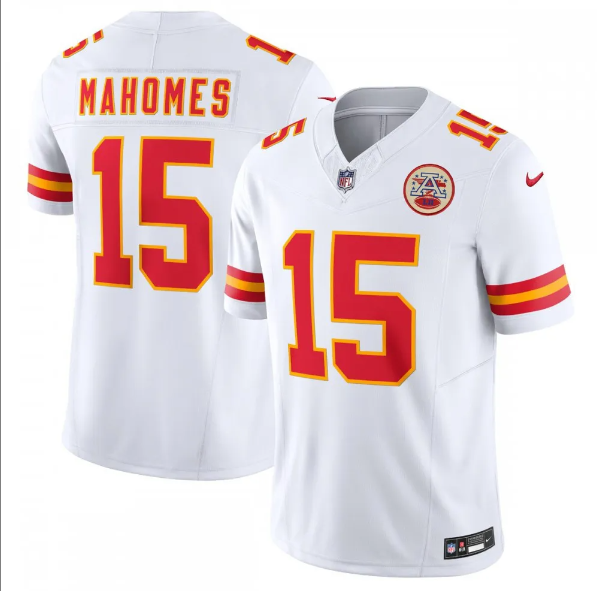 Patrick Mahomes Kansas City Chiefs Fan Jersey White