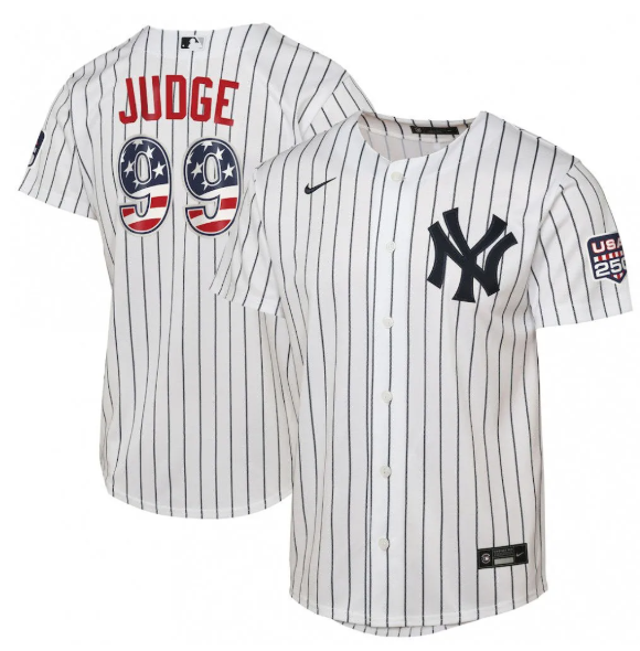 New York Yankees Classic Midnight Navy Pinstripe Baseball Jersey