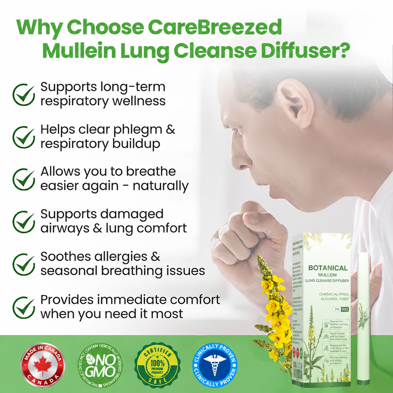 Botanical Mullein Lung Cleanse Diffuser
