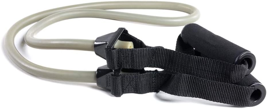 Premium Versa-Tube Plus Double Tube Resistance Bands with Handles 48" Portable Latex Exercise Tubing, 6 Resistance Levels for Strength Training, Physical Therapy, Home Gym & Travel