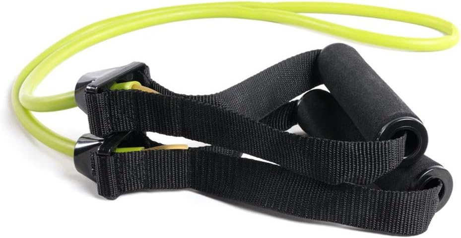 Premium Versa-Tube Plus Double Tube Resistance Bands with Handles 48" Portable Latex Exercise Tubing, 6 Resistance Levels for Strength Training, Physical Therapy, Home Gym & Travel