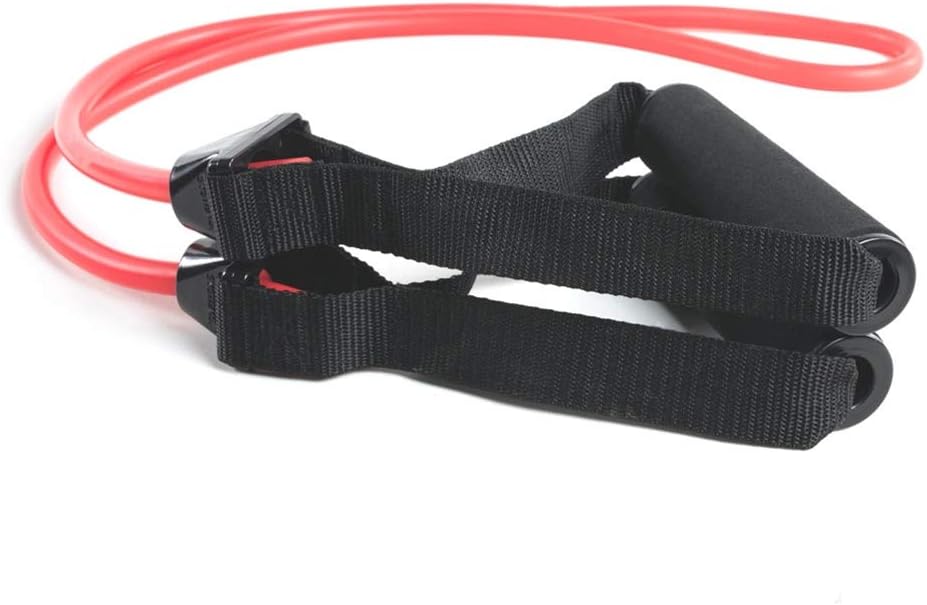 Premium Versa-Tube Plus Double Tube Resistance Bands with Handles 48" Portable Latex Exercise Tubing, 6 Resistance Levels for Strength Training, Physical Therapy, Home Gym & Travel