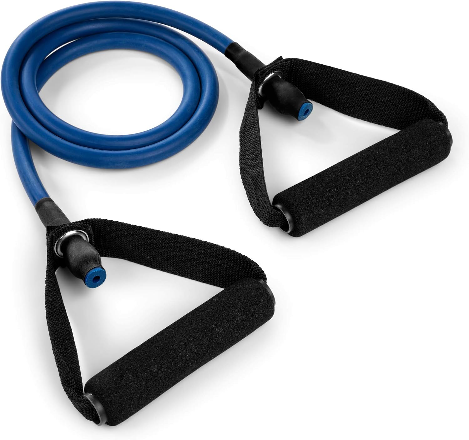 Resistance Tube Bands for Men and Women, Extra Light to Super Heavy Resistance - Durable Fitness Band for Strength Training, Stretching, Rehabilitation - Premium Home Workout Equipment