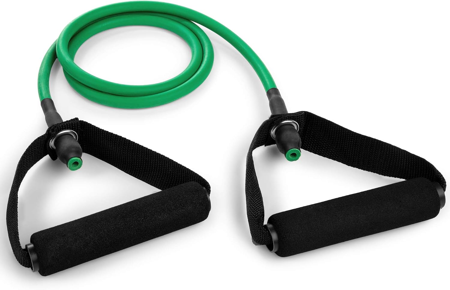 Resistance Tube Bands for Men and Women, Extra Light to Super Heavy Resistance - Durable Fitness Band for Strength Training, Stretching, Rehabilitation - Premium Home Workout Equipment