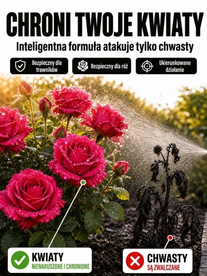 [Niemiecka Nanotechnologia] Koncentrat na chwasty niszczący korzenie (na 500m²)