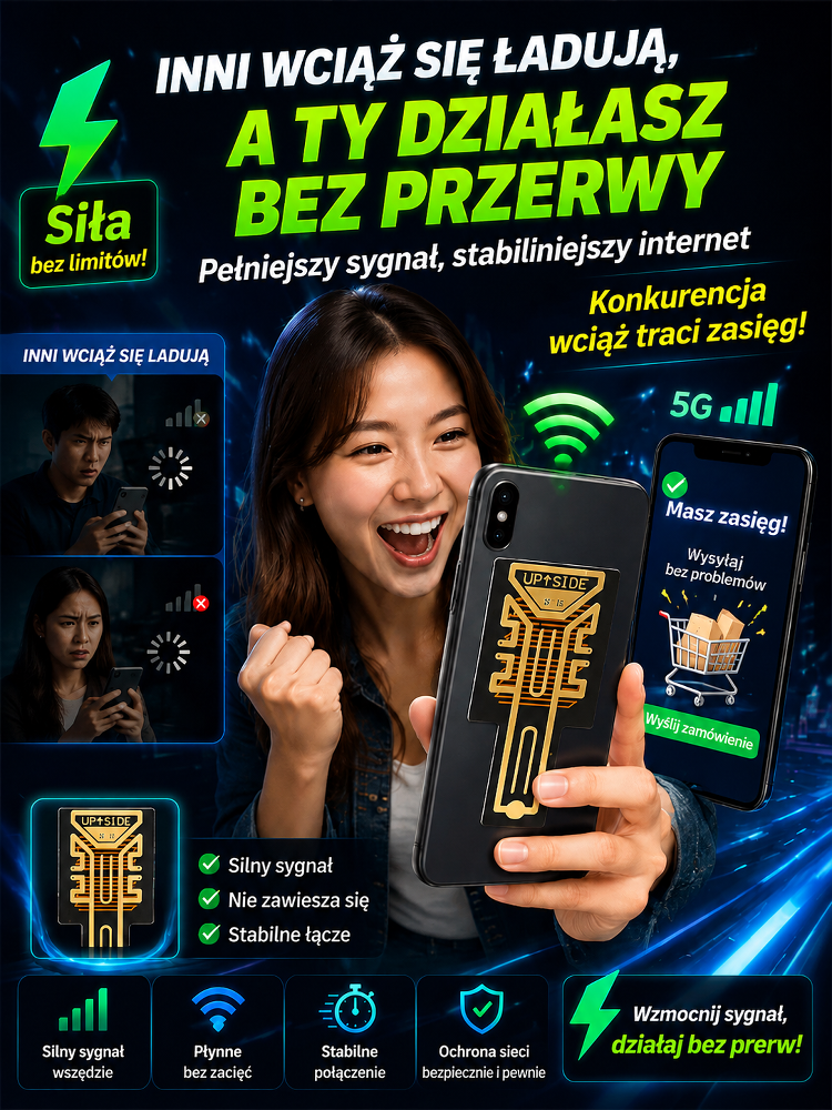 Ultra-cienka antena wzmacniająca sygnał telefonu 5G/LTE (11. Generacja)
