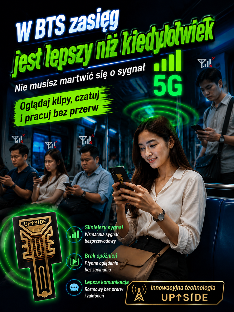 Ultra-cienka antena wzmacniająca sygnał telefonu 5G/LTE (11. Generacja)