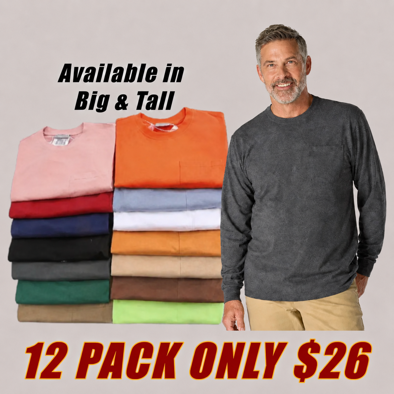 Men's Heavyweight Work Pocket T-Shirt