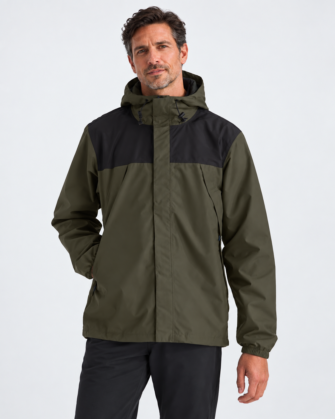 Men’s Lightweight Waterproof Hooded Jacket
