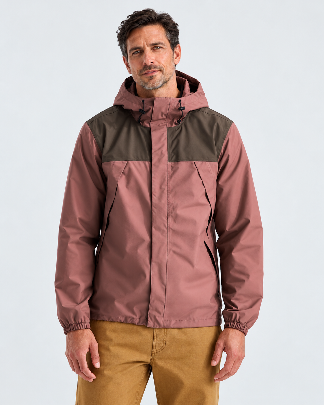 Men’s Lightweight Waterproof Hooded Jacket