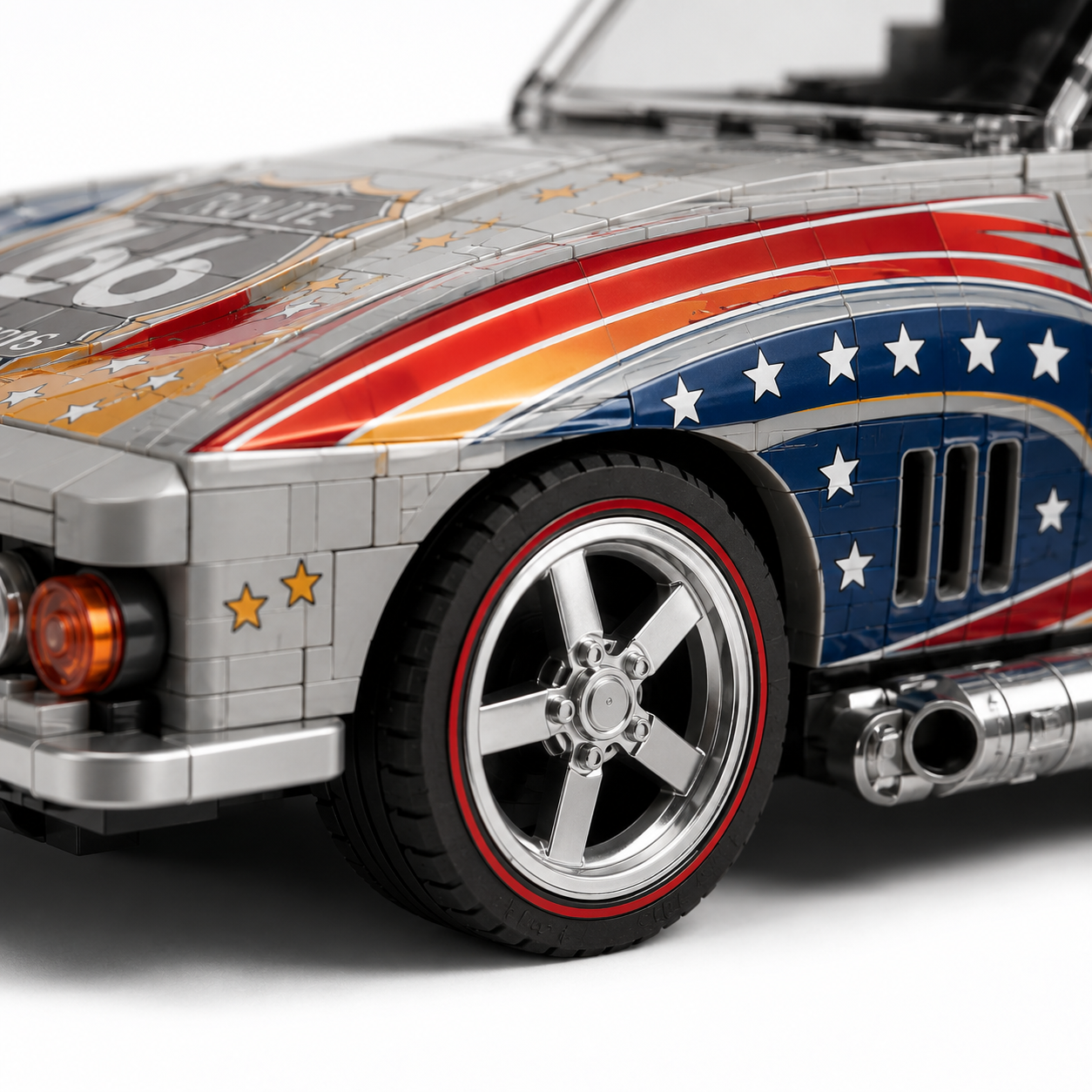 Route 66 Centennial Cruiser Building Set | 100th Anniversary Collector Edition