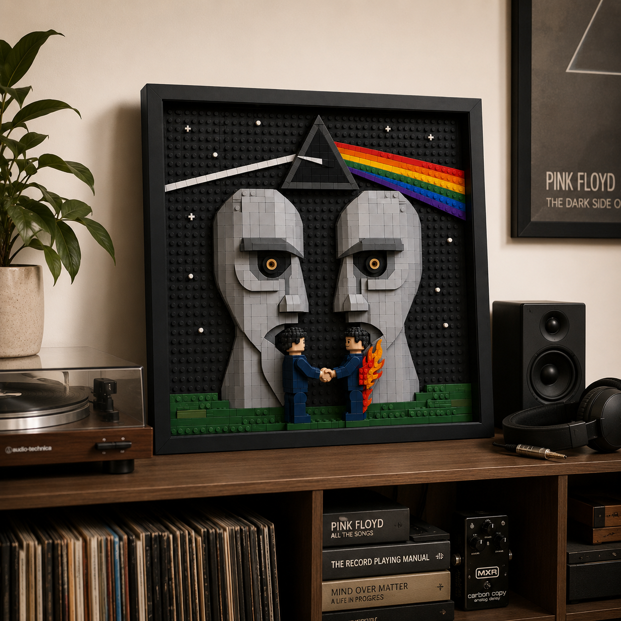 Cosmic Echoes Prism Brick Art