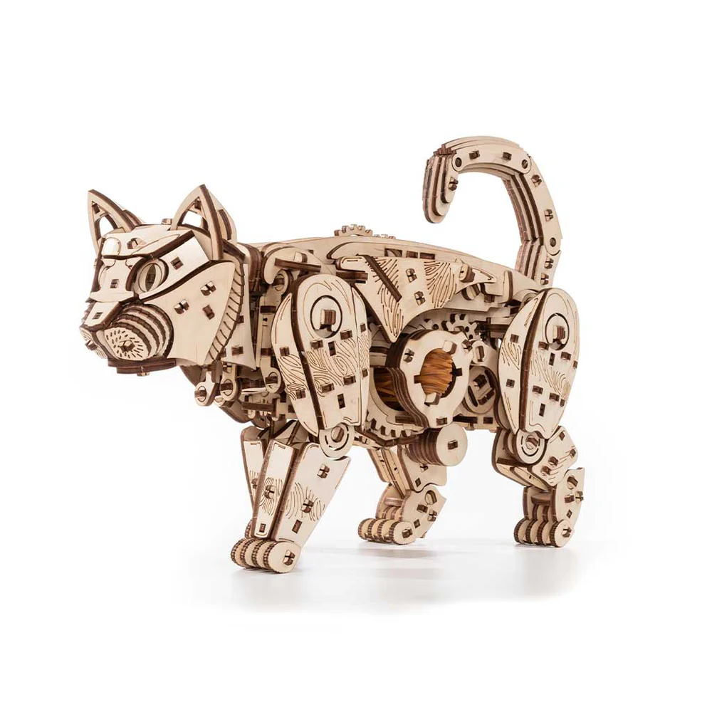 Wild Cat 3D Wooden Puzzle