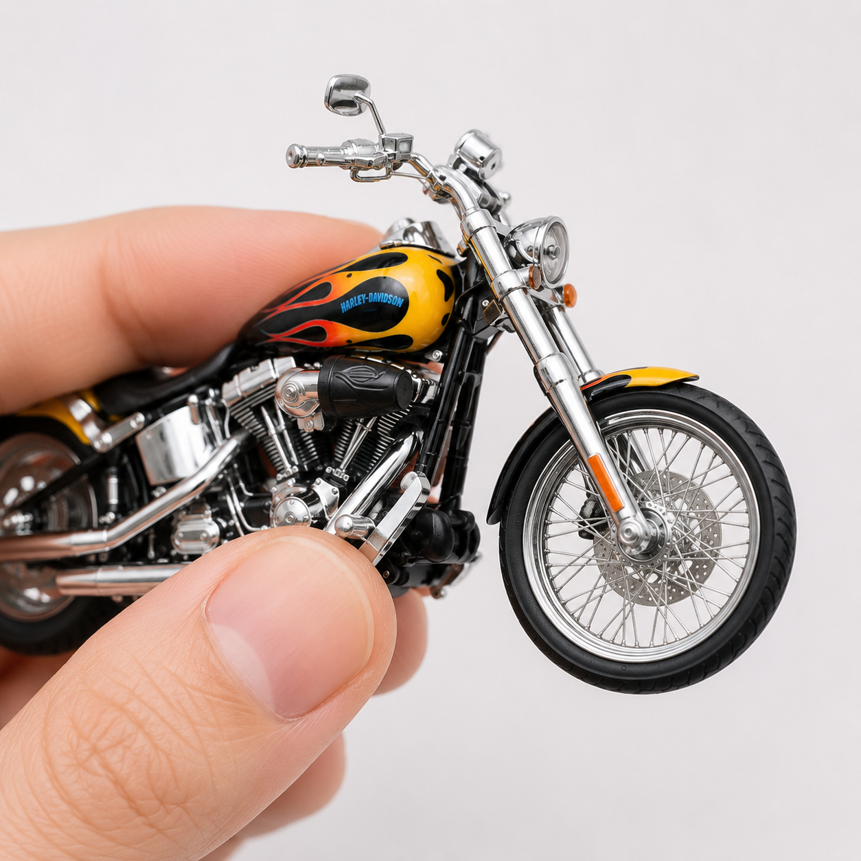 Flame Highway Cruiser Motorcycle | Route 66 100th Anniversary Collector Edition