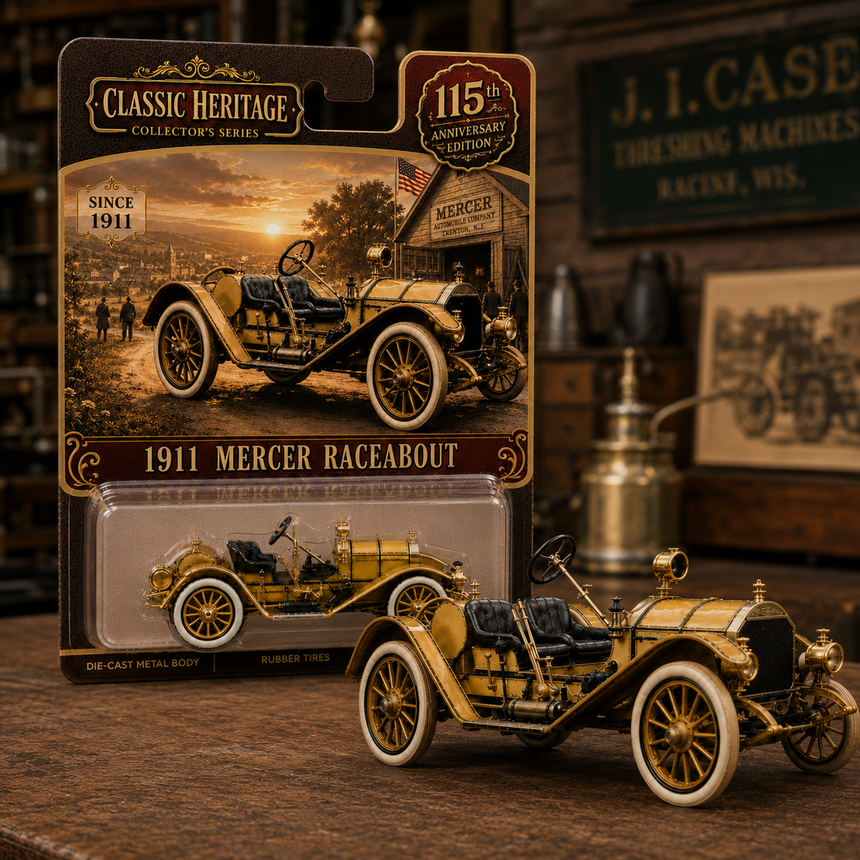 Drive Into the Golden Age | 1911 Mercer Raceabout – 115th Anniversary Collector Car
