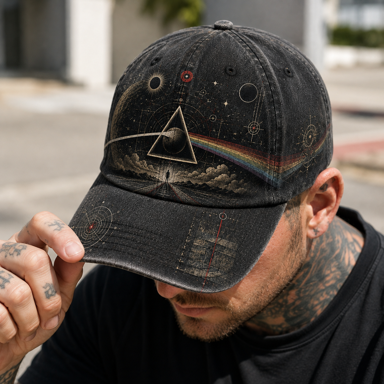 Golden Rock · Midnight Prism Vintage Cap