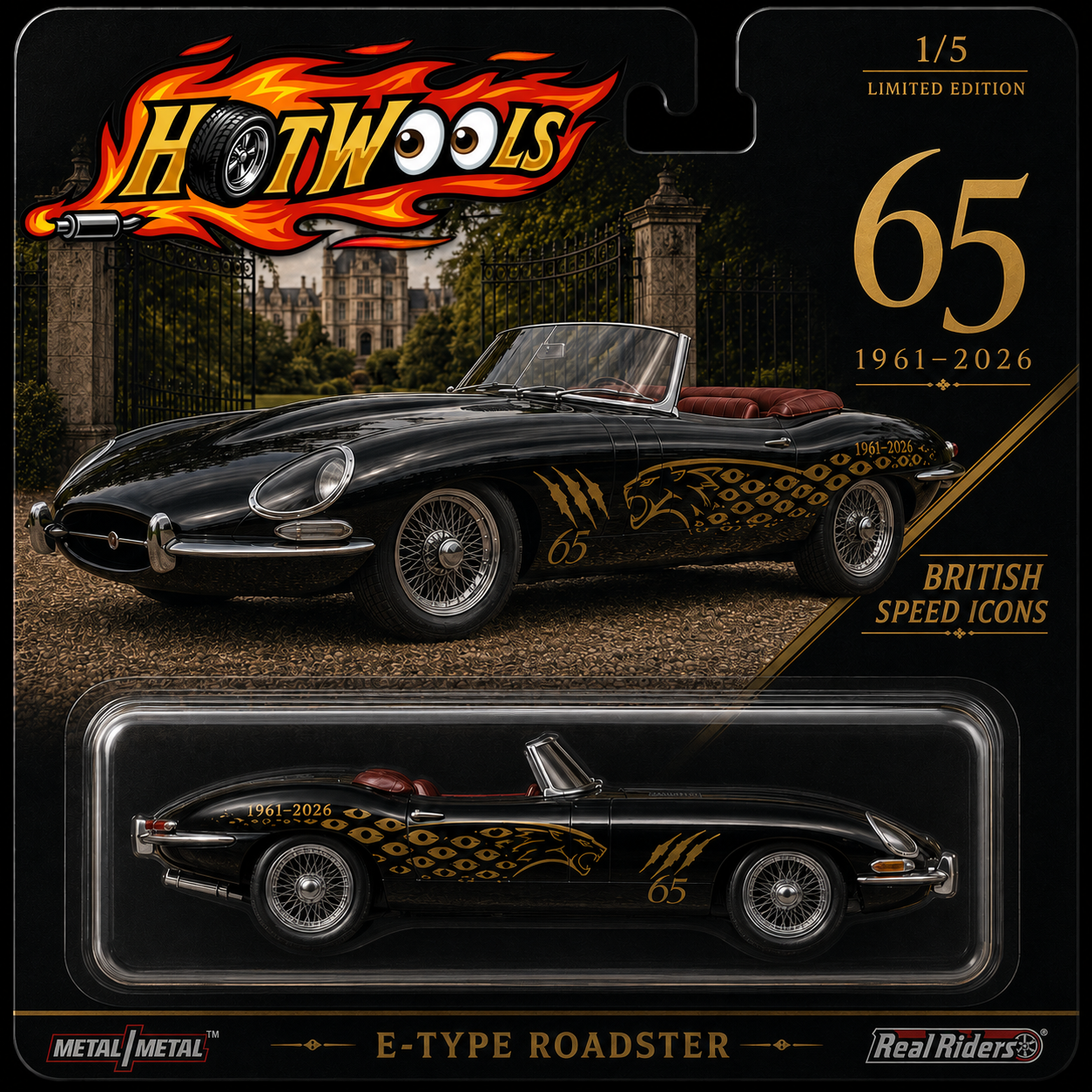 British Speed Icons | E-Type Roadster 65th Anniversary Edition