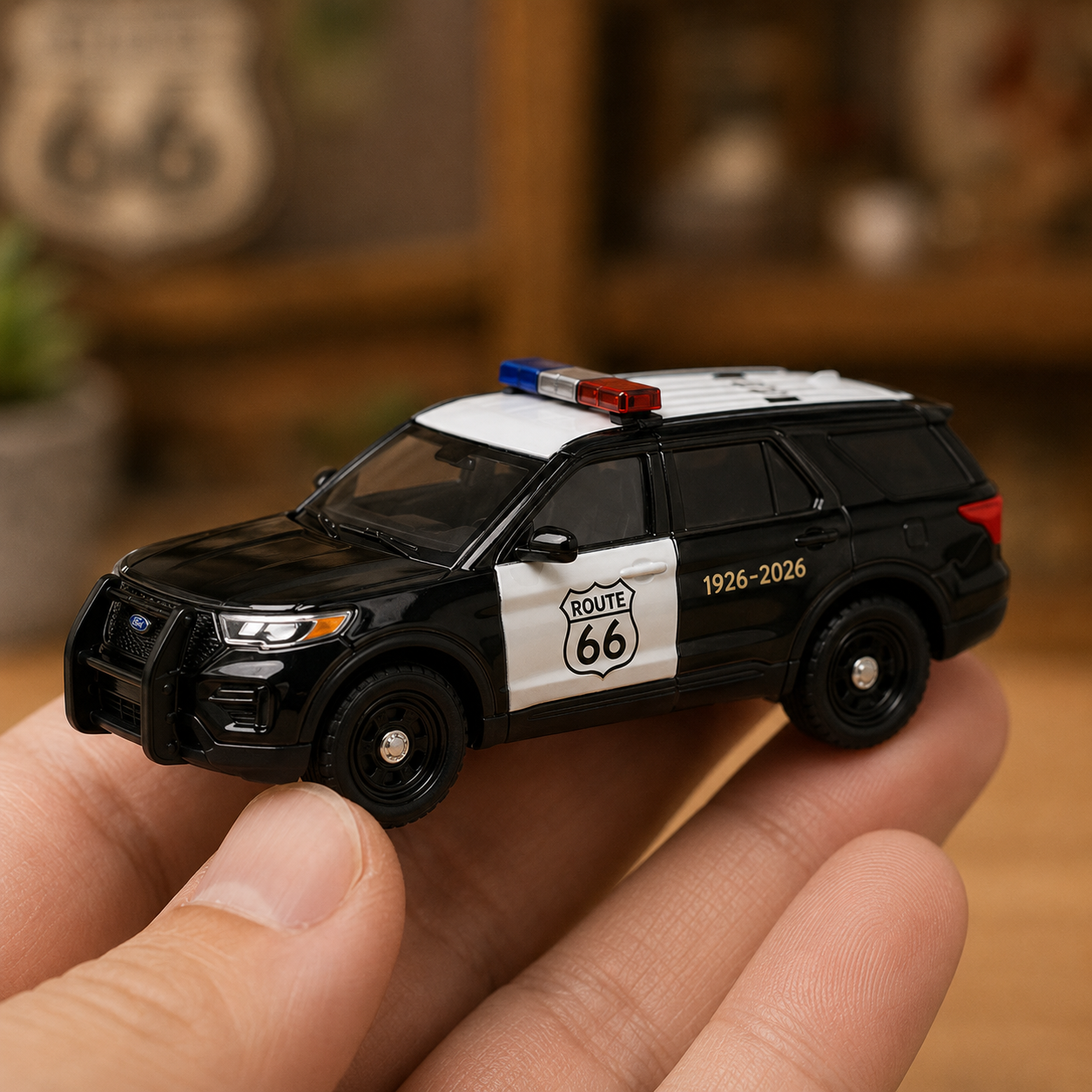 Route 66 Centennial Patrol Three-Car Set | 1926–2026 Limited Commemorative Edition