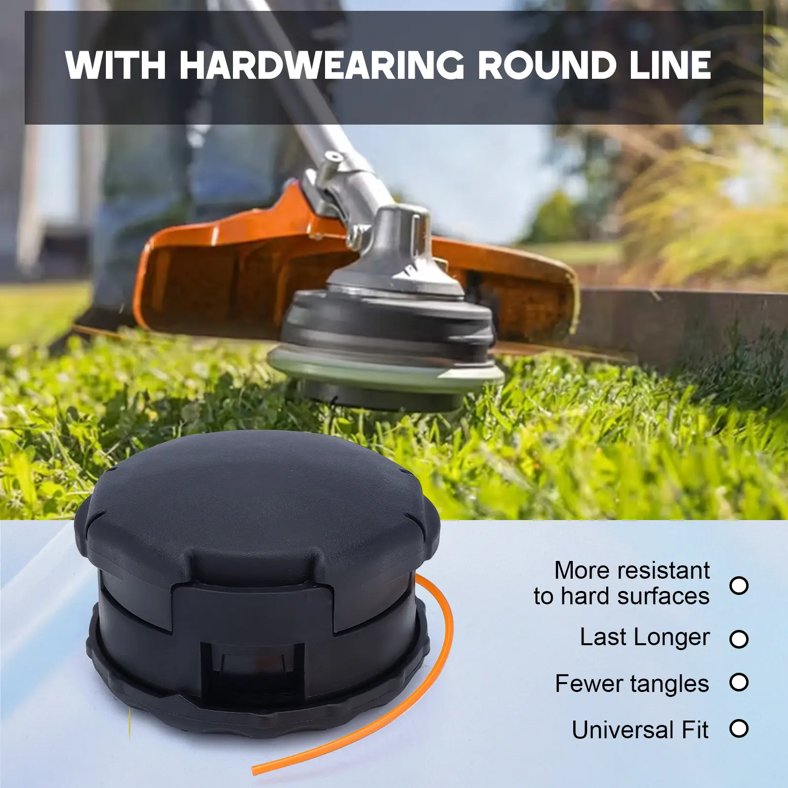 Speed Feed 400 Trimmer Head For Echo SRM225 SRM210 SRM230 SRM250 SRM251 SRM260 SRM261 PAS210 PAS225 PAS230 PAS260 Shiandaiwa T195S T220 T222 T230 T231 Trimmer Bump Feed