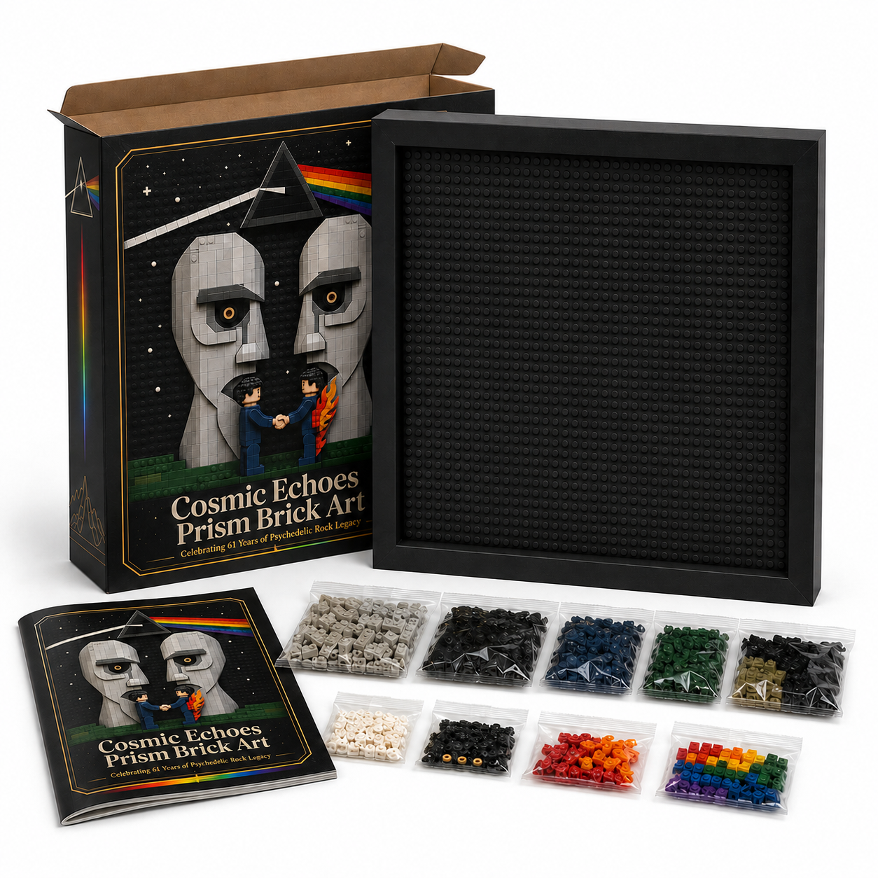 Cosmic Echoes Prism Brick Art