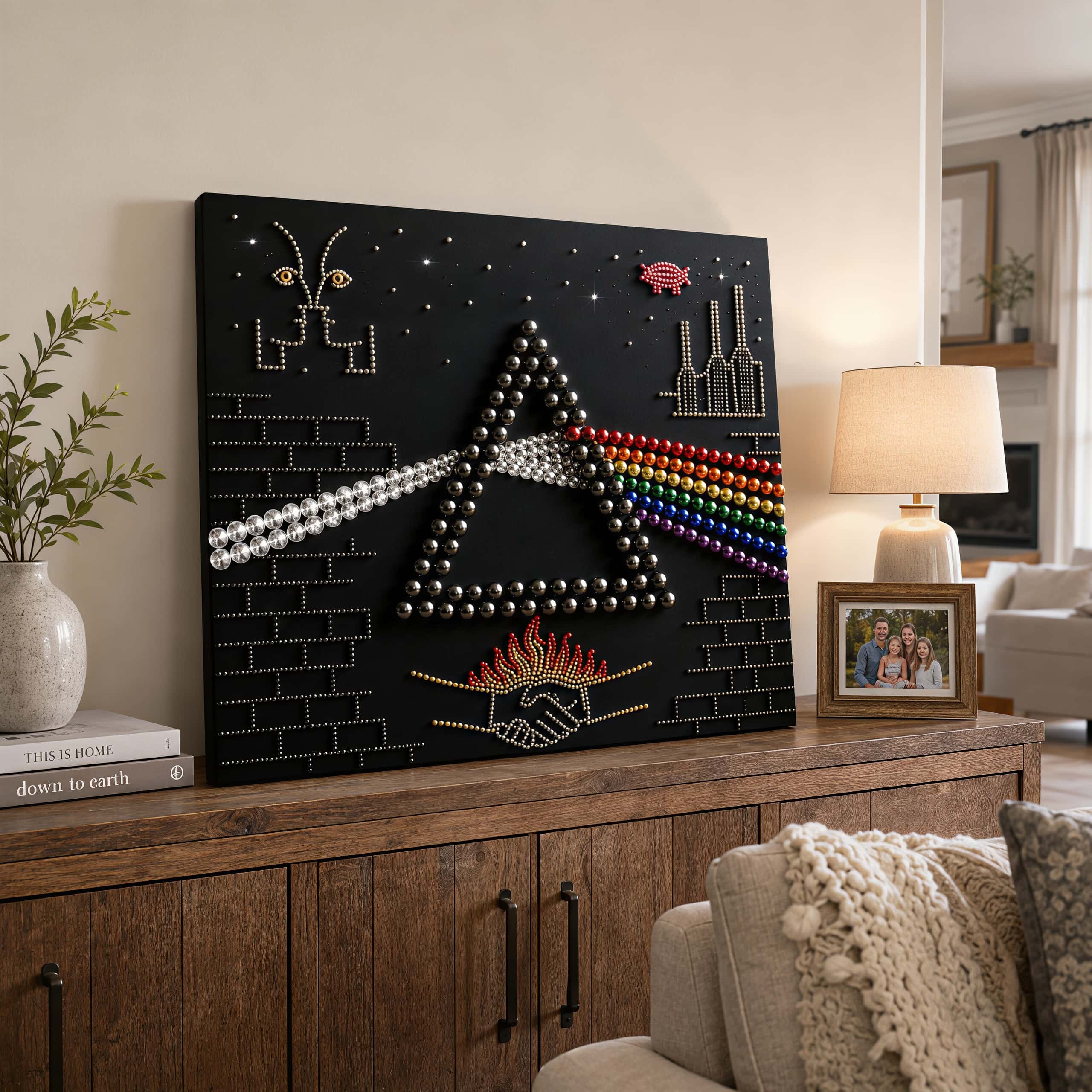PF 60th Anniversary Edition DIY Beaded Art Kit Pearl Painting