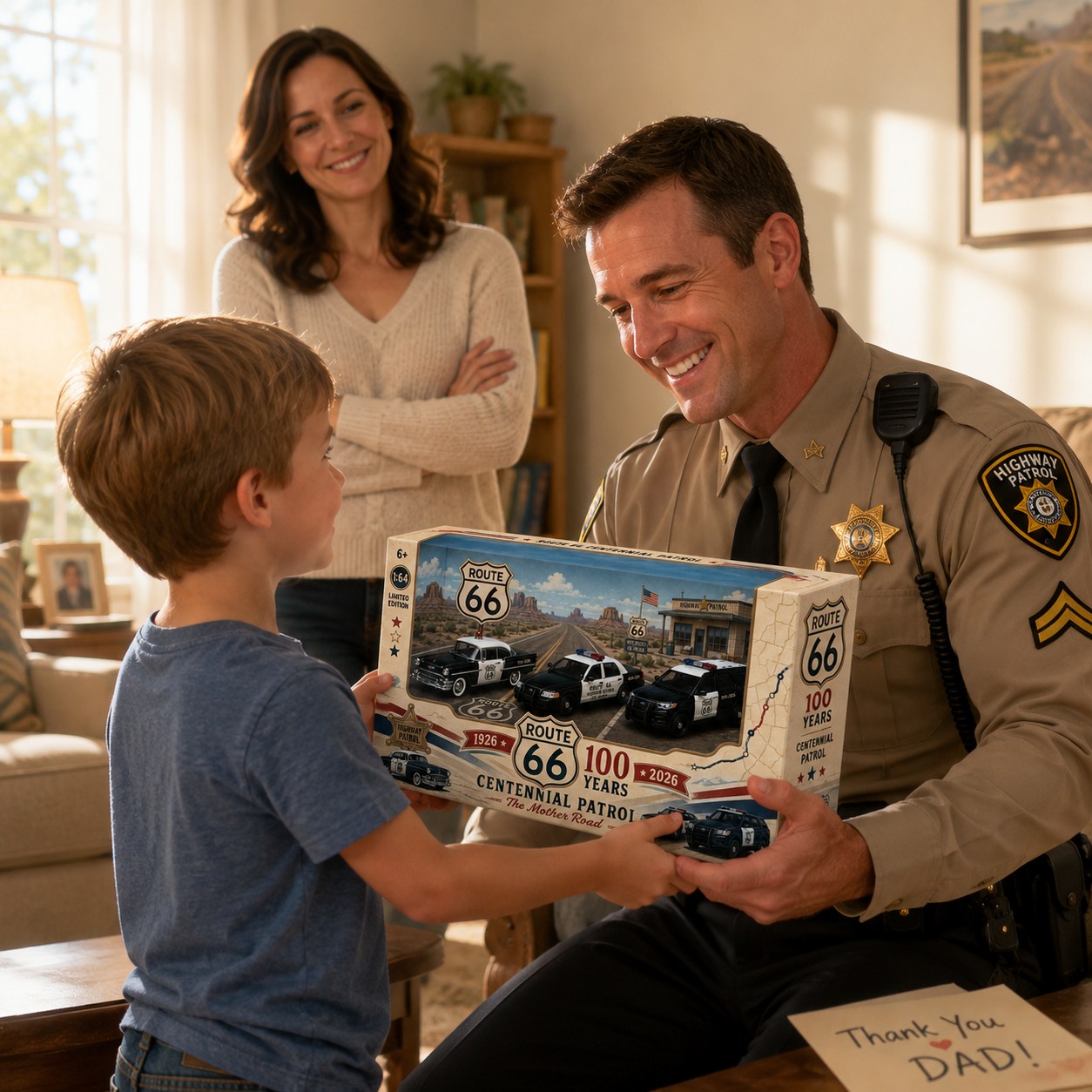 Route 66 Centennial Patrol Three-Car Set | 1926–2026 Limited Commemorative Edition