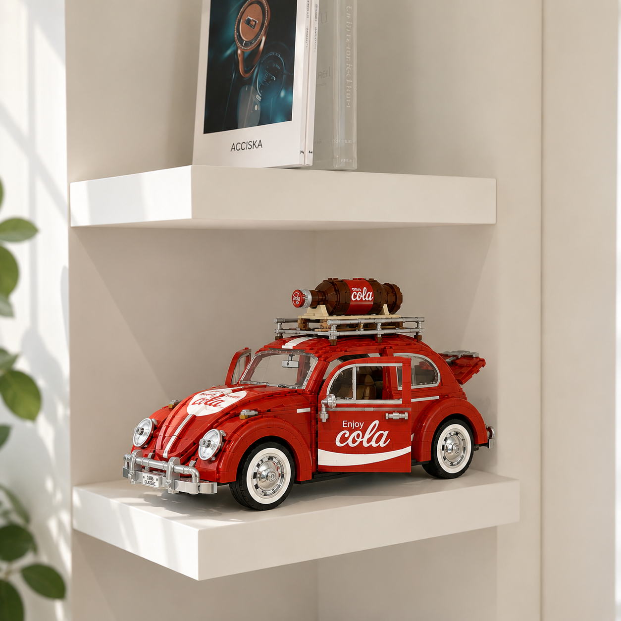 Classic Cola 140th Anniversary Vintage Beetle Building Car