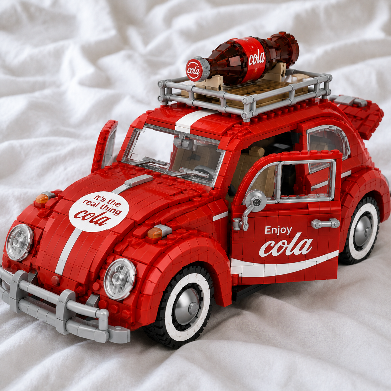 Classic Cola 140th Anniversary Vintage Beetle Building Car