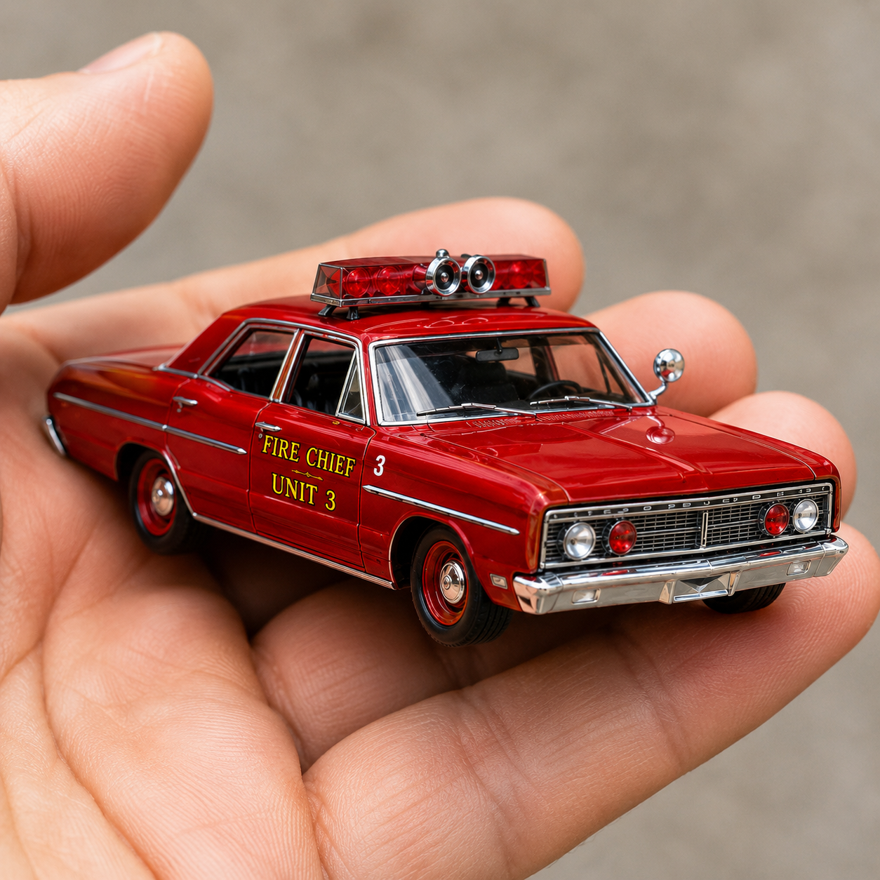 1968 Fire Chief Command Car | American Firefighting 290th Anniversary Collector Edition