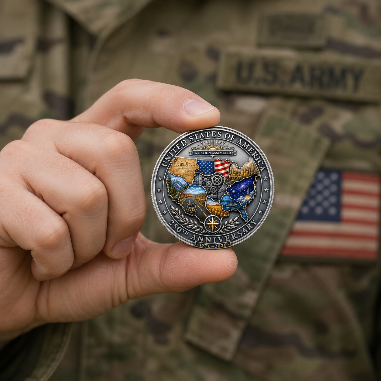 America’s 250th Anniversary · United Glory Commemorative Coin