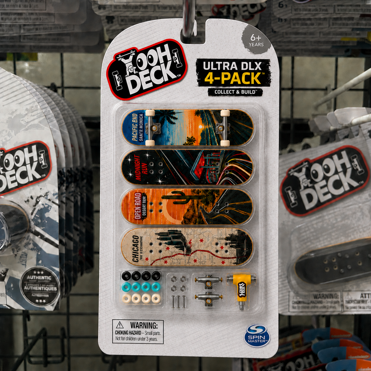 Route 66 1926–2026 Centennial Fingerboard 4-Pack