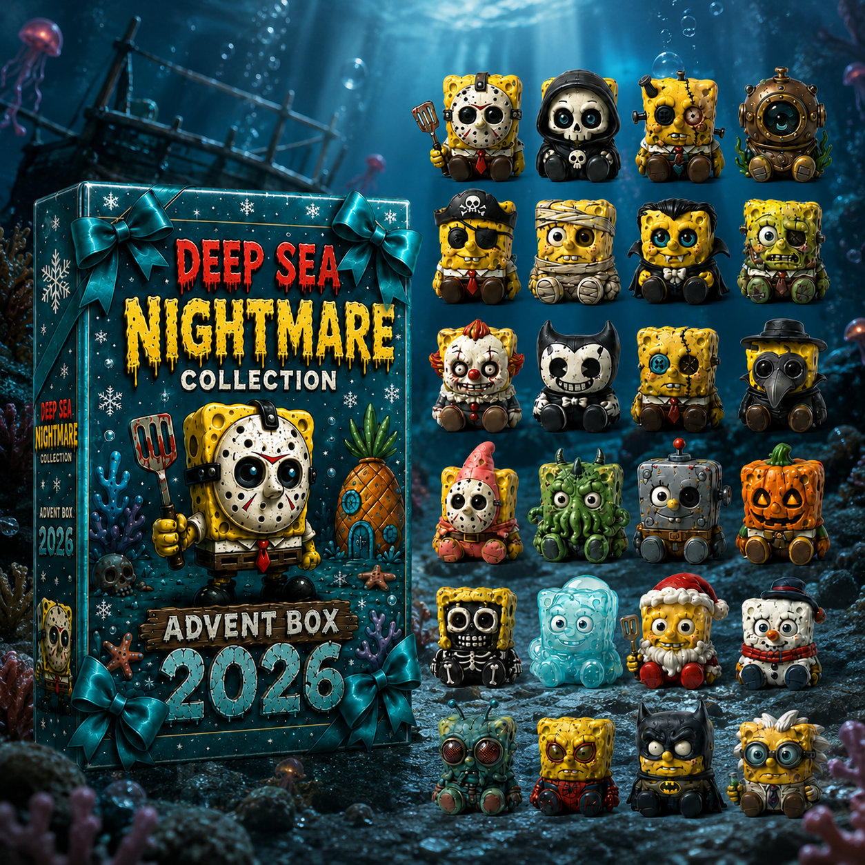 Deep Sea Nightmare 2026 Advent Collection