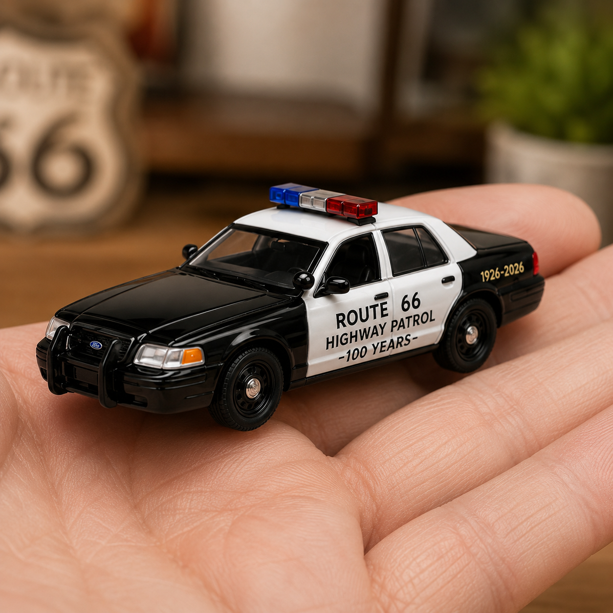 Route 66 Centennial Patrol Three-Car Set | 1926–2026 Limited Commemorative Edition