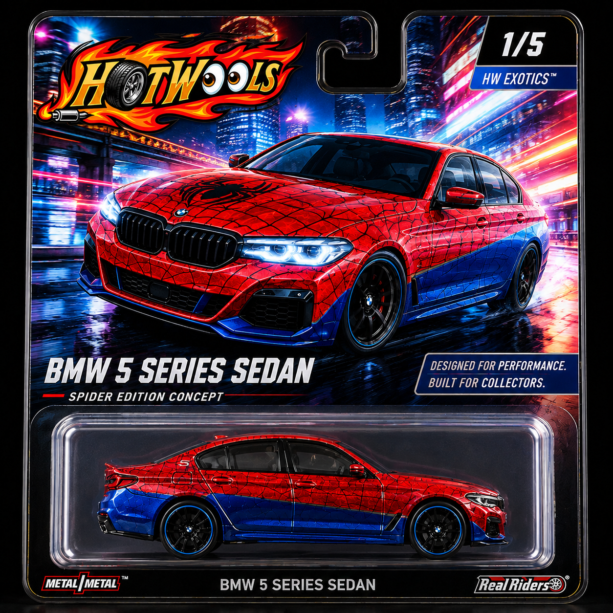5 Series Sedan Red & Blue Urban Hero Limited Edition