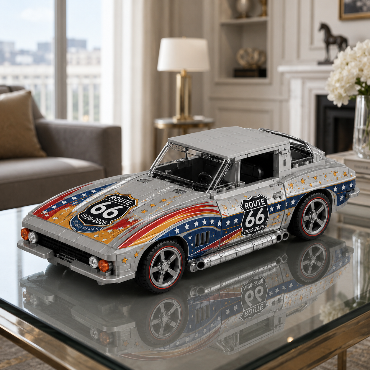 Route 66 Centennial Cruiser Building Set | 100th Anniversary Collector Edition
