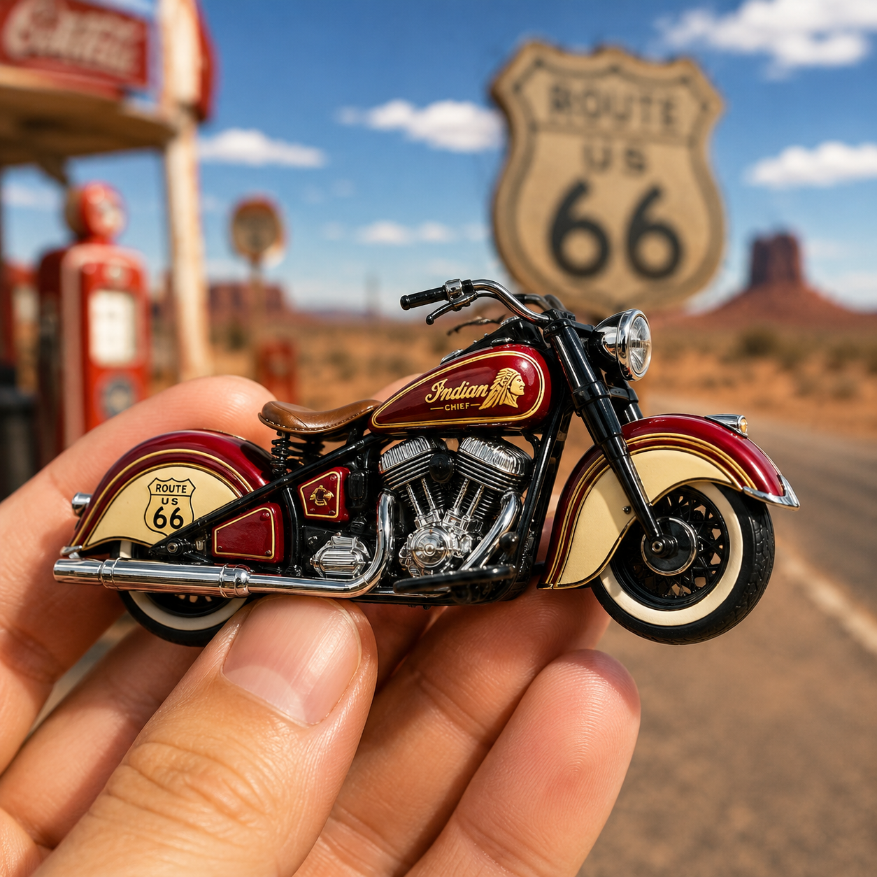 1940 Indian Chief Route 66 Centennial Collector Edition