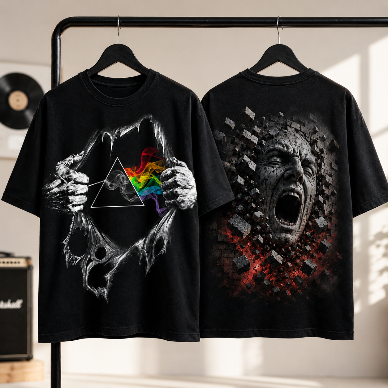 Golden Rock Prism Break Graphic T-Shirt
