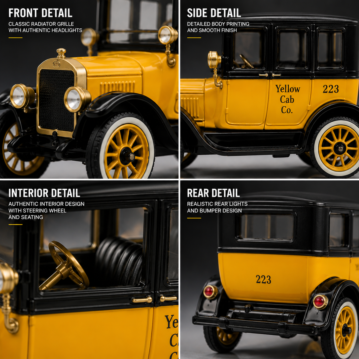 A Ride Through Chicago History — 1915 Chicago Yellow Cab Model J