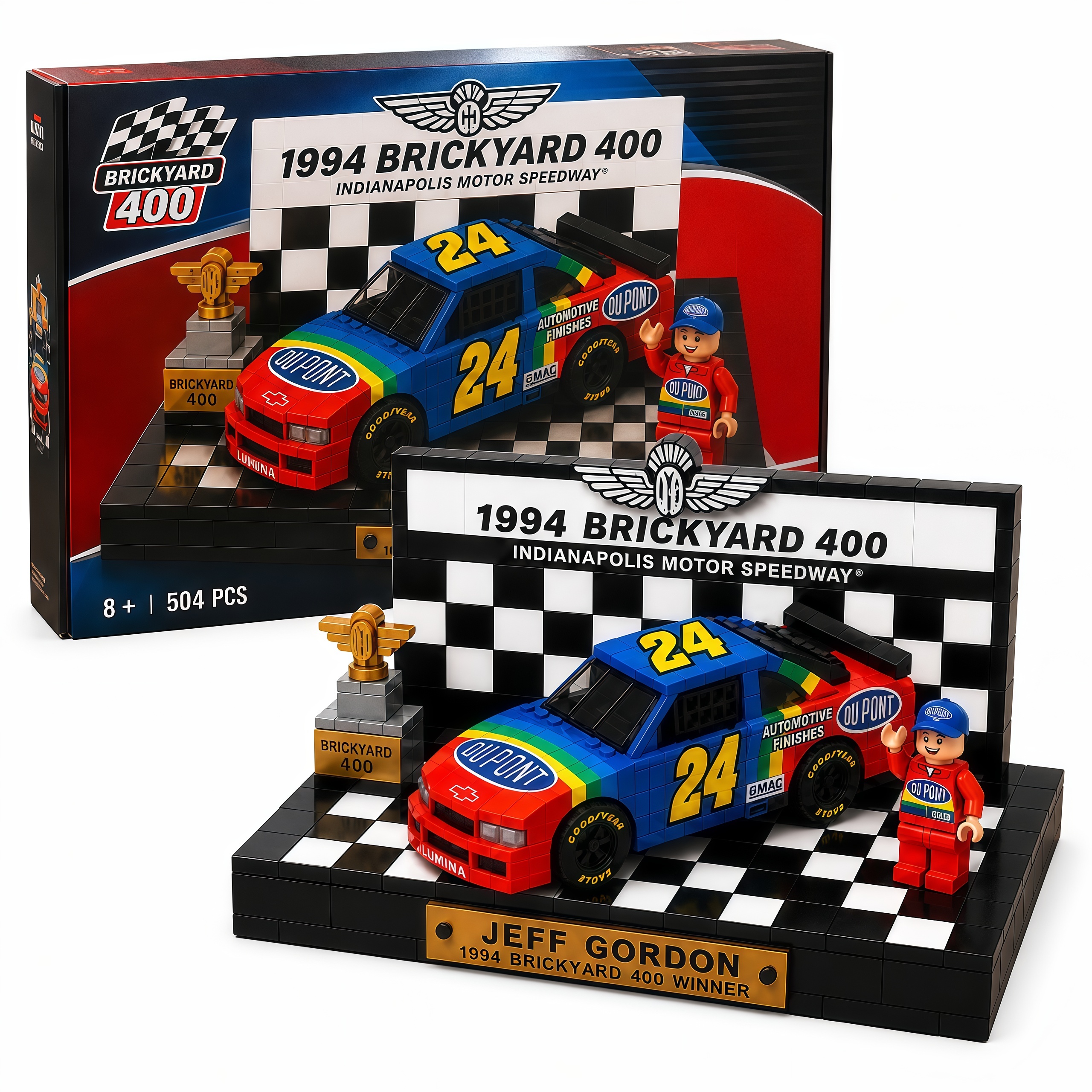 Racing Legacy Edition – 1994 Brickyard 400 Champion Car Building Set