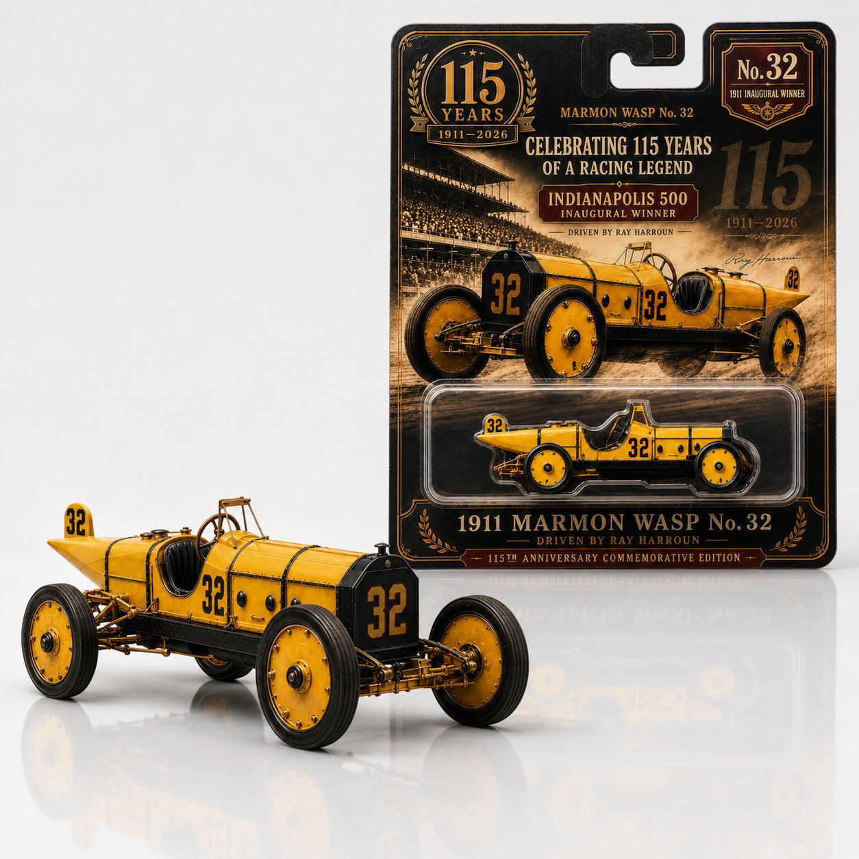 🏁 Legacy of Victory | 1911 Marmon Wasp No. 32 Commemorative Edition