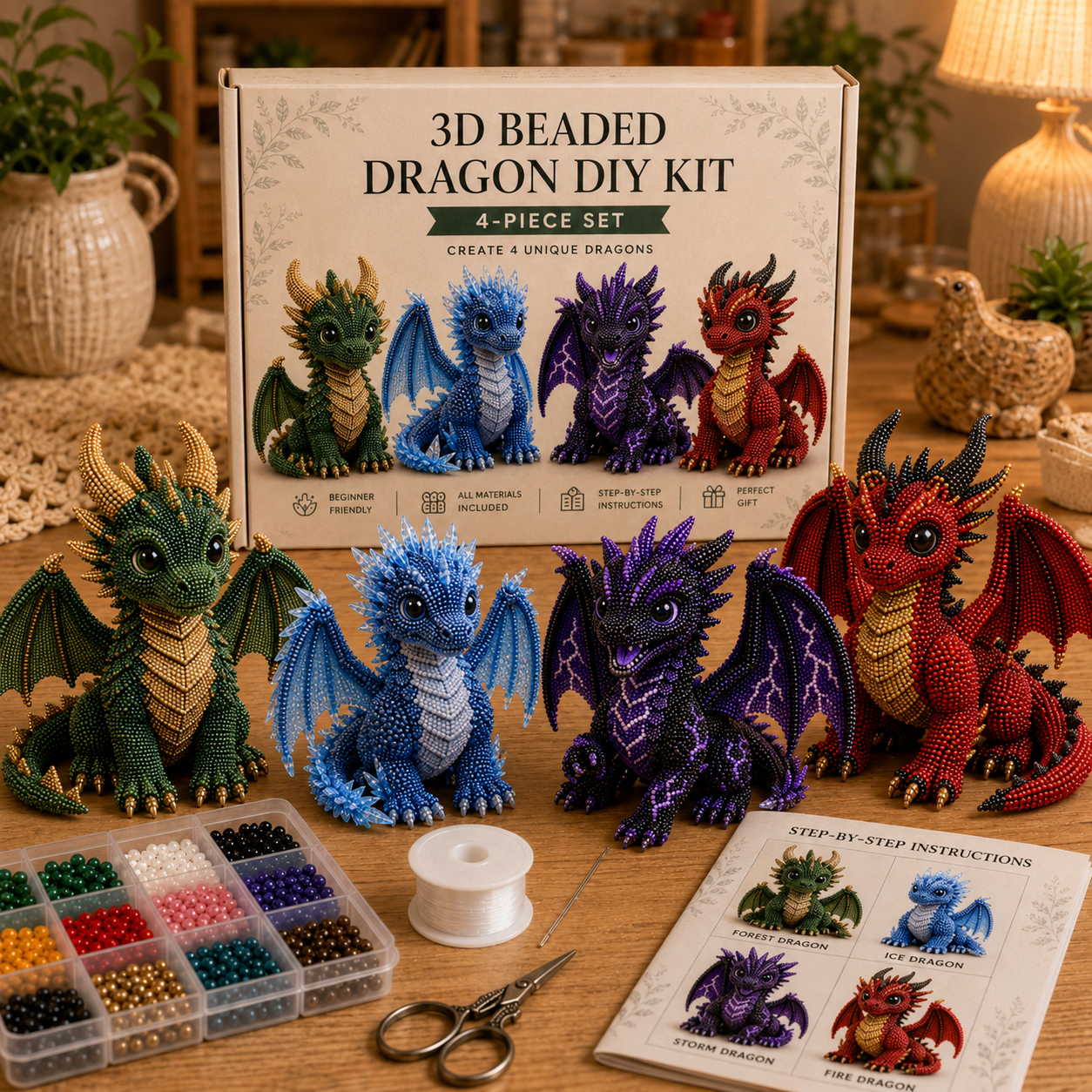 3D Beaded DIY