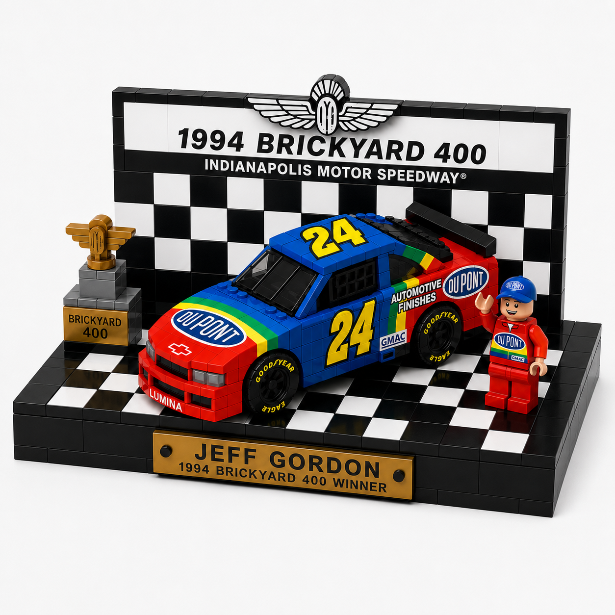 Racing Legacy Edition – 1994 Brickyard 400 Champion Car Building Set