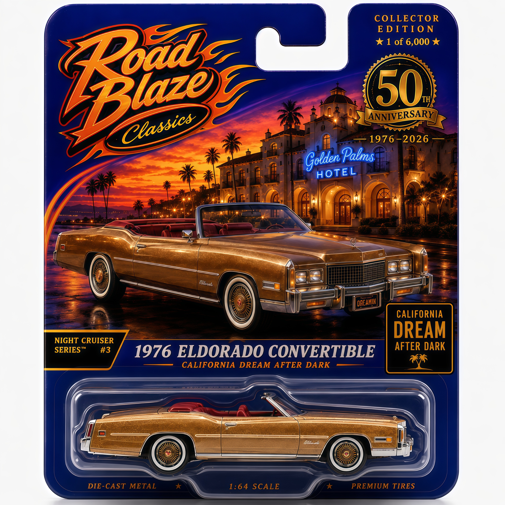 Hotel California 50th Anniversary — 1976 Eldorado Convertible Collector Car