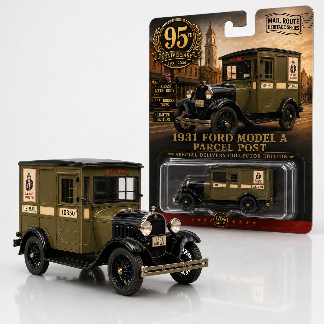 Heritage on Wheels | 1931 Ford Model A Parcel Post Collector Car