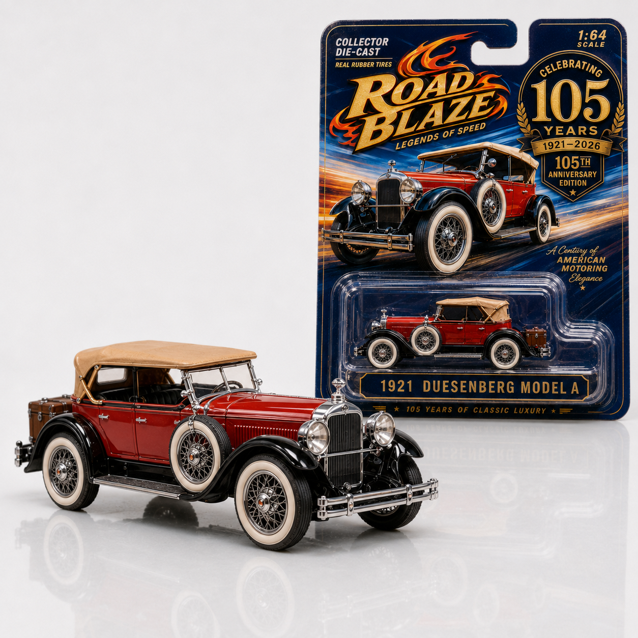 A Century of Classic Luxury — Road Blaze 1921 Duesenberg Model A
