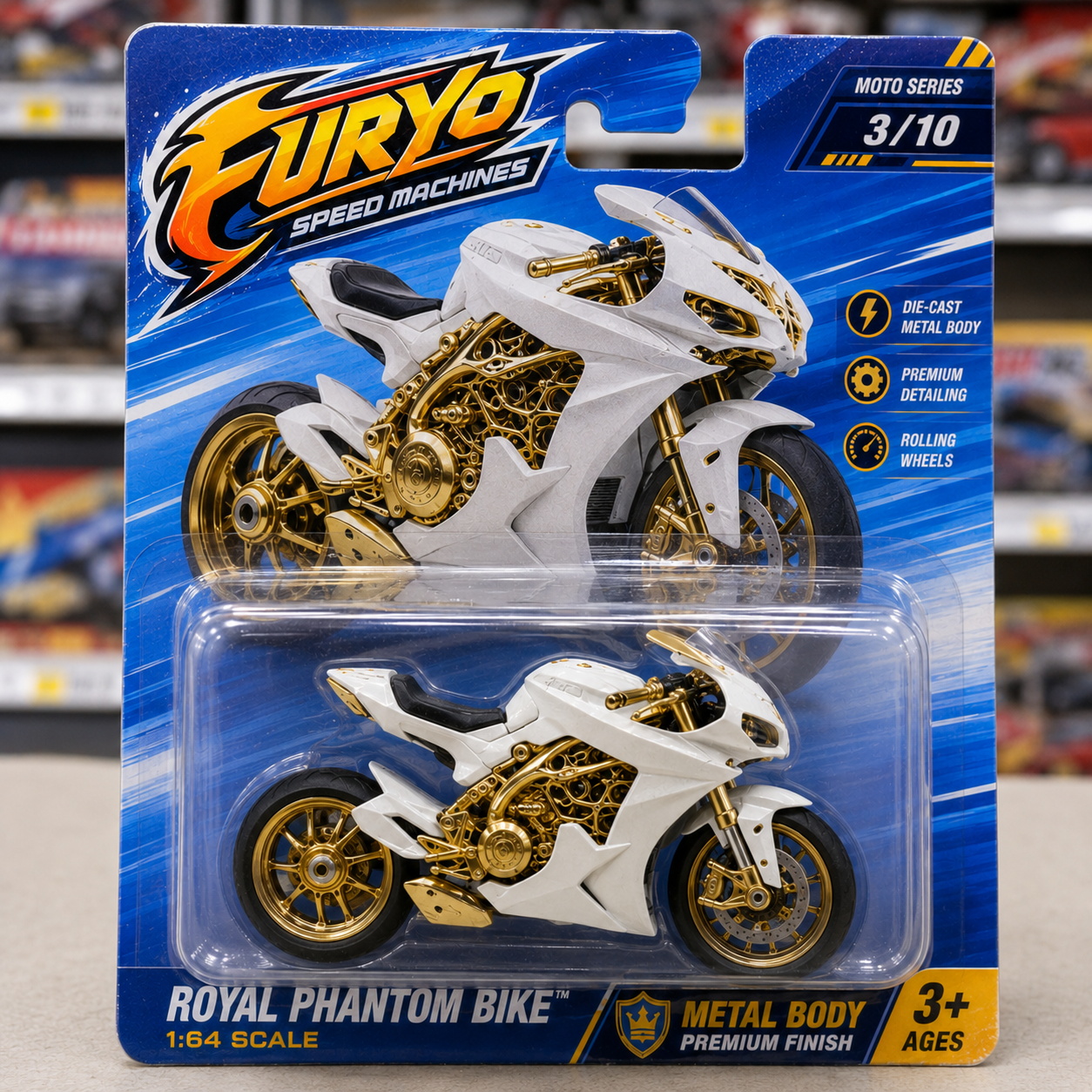 Ride Like Royalty — Royal Phantom Collector Motorcycle