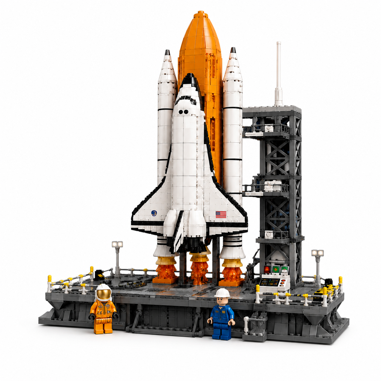 American Space Exploration 68th Anniversary | Space Shuttle Building Block Set