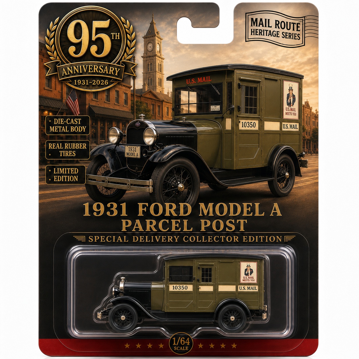 Heritage on Wheels | 1931 Ford Model A Parcel Post Collector Car
