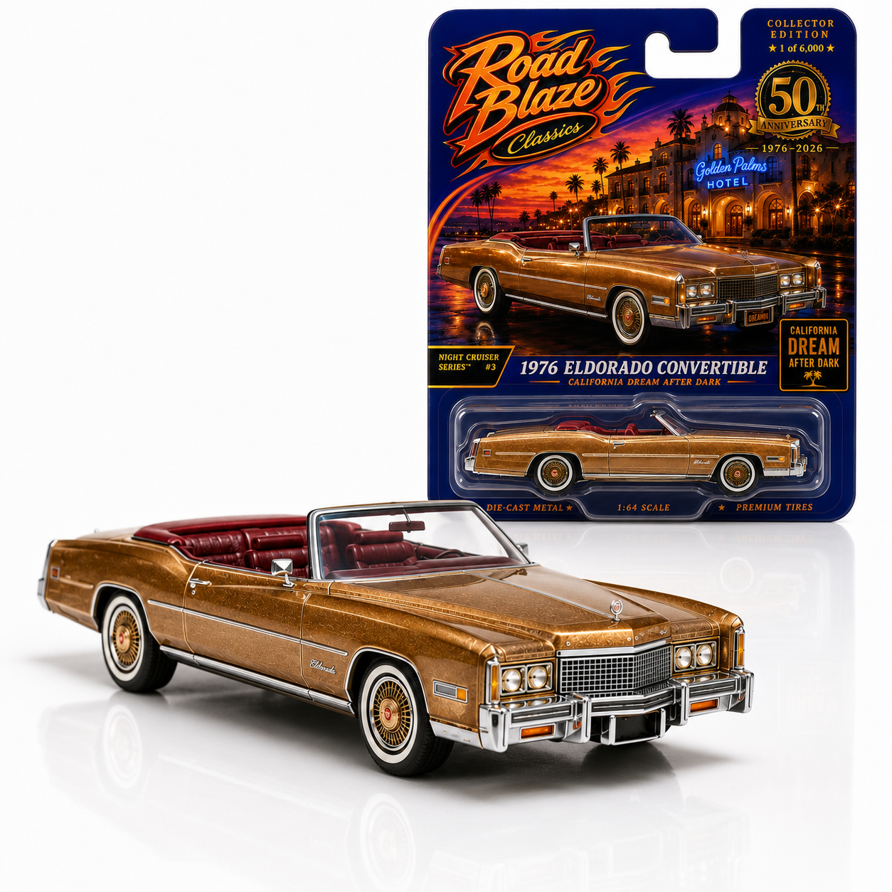 Hotel California 50th Anniversary — 1976 Eldorado Convertible Collector Car